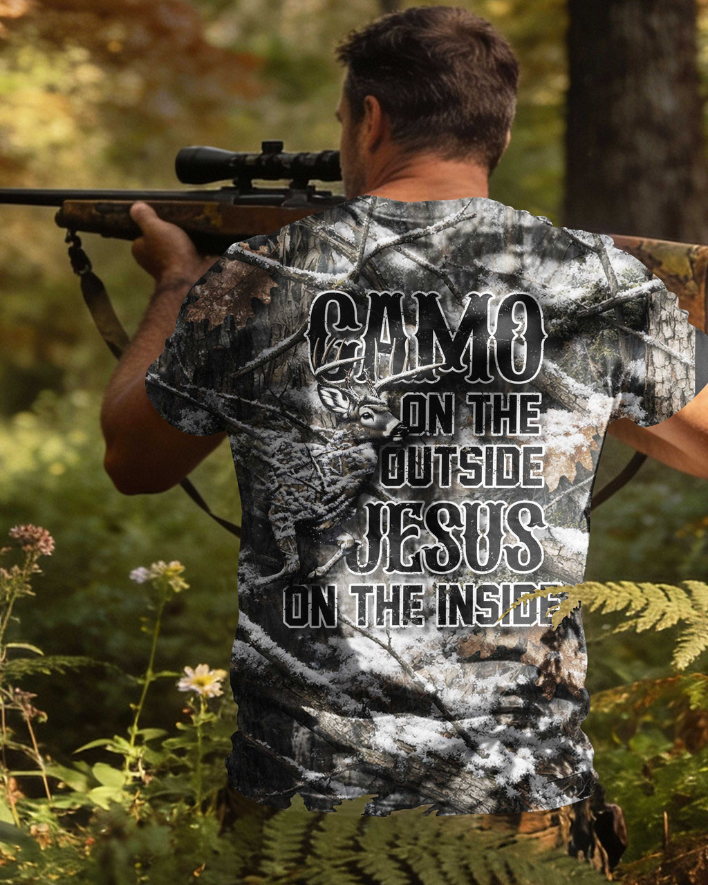 Winter Wilderness Deer T-Shirt