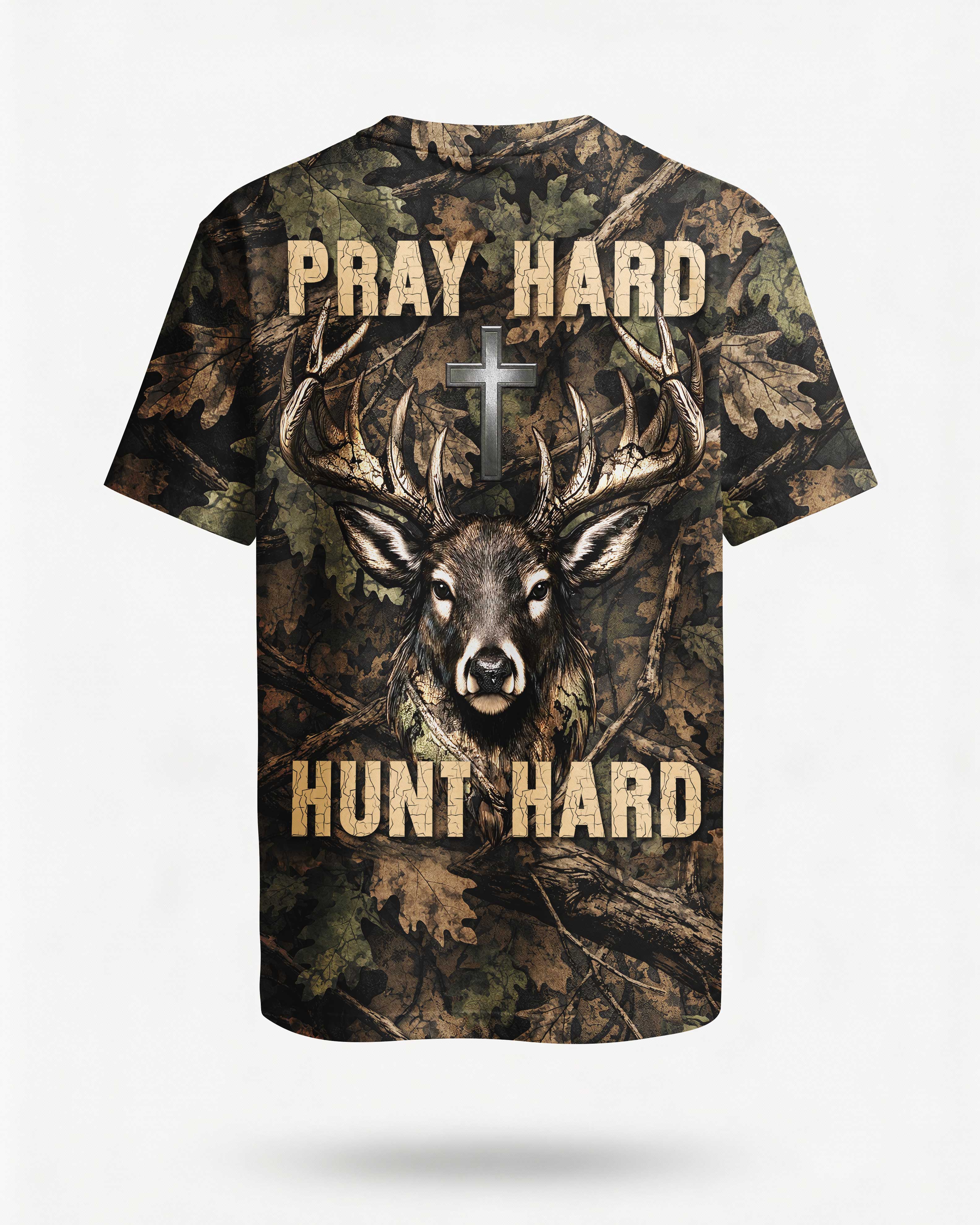 Pray Hard Hunt Hard T-Shirt