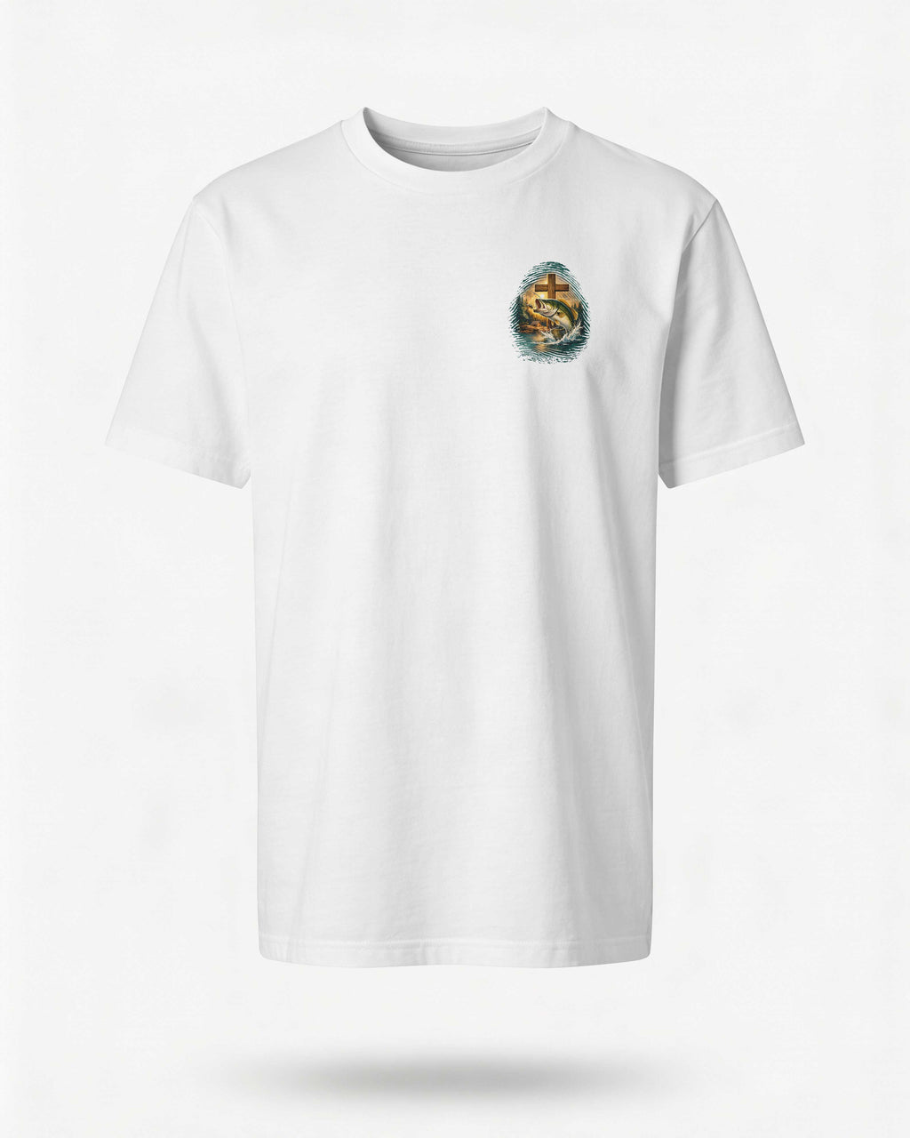 I've Got Fishing In My Veins, Jesus In My Heart T-Shirt