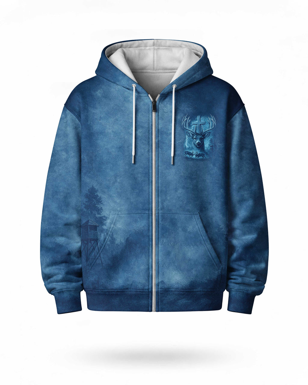 I've Got Hunting In My Veins And Jesus In My Heart Hoodie