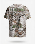 Hunting In My Veins Jesus In My Heart T-Shirt