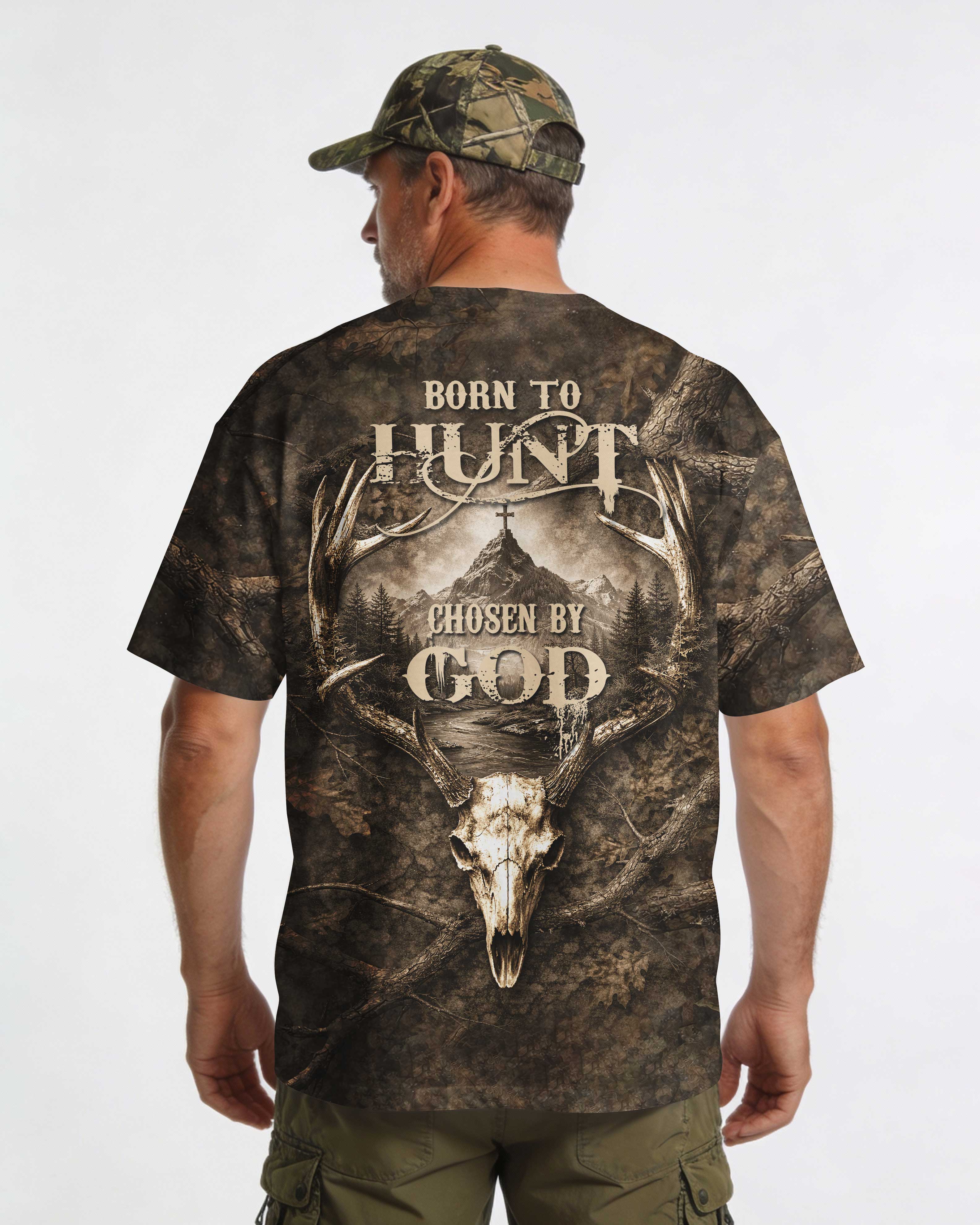 Born To Hunt Chosen By God T-Shirt