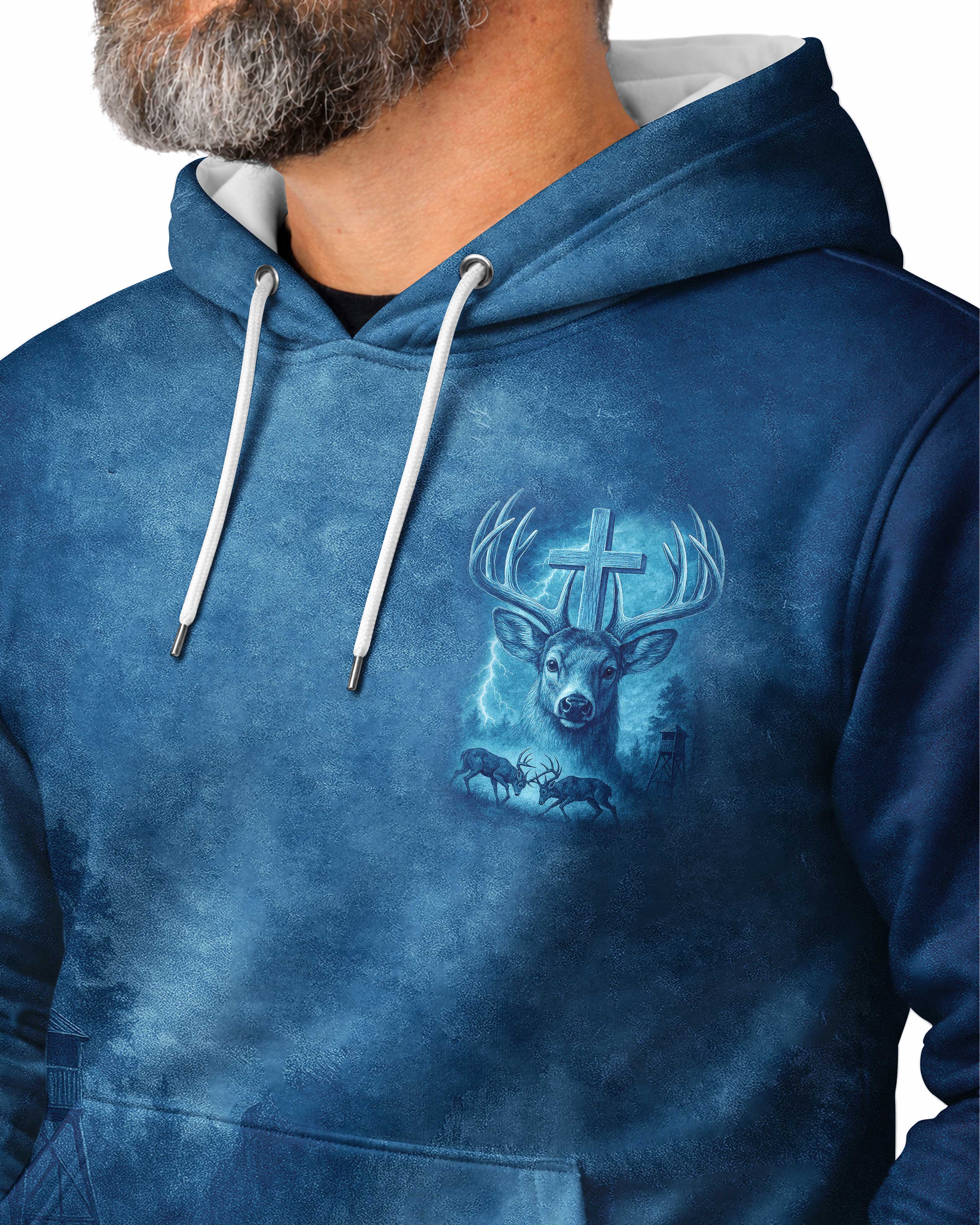 I've Got Hunting In My Veins And Jesus In My Heart Hoodie