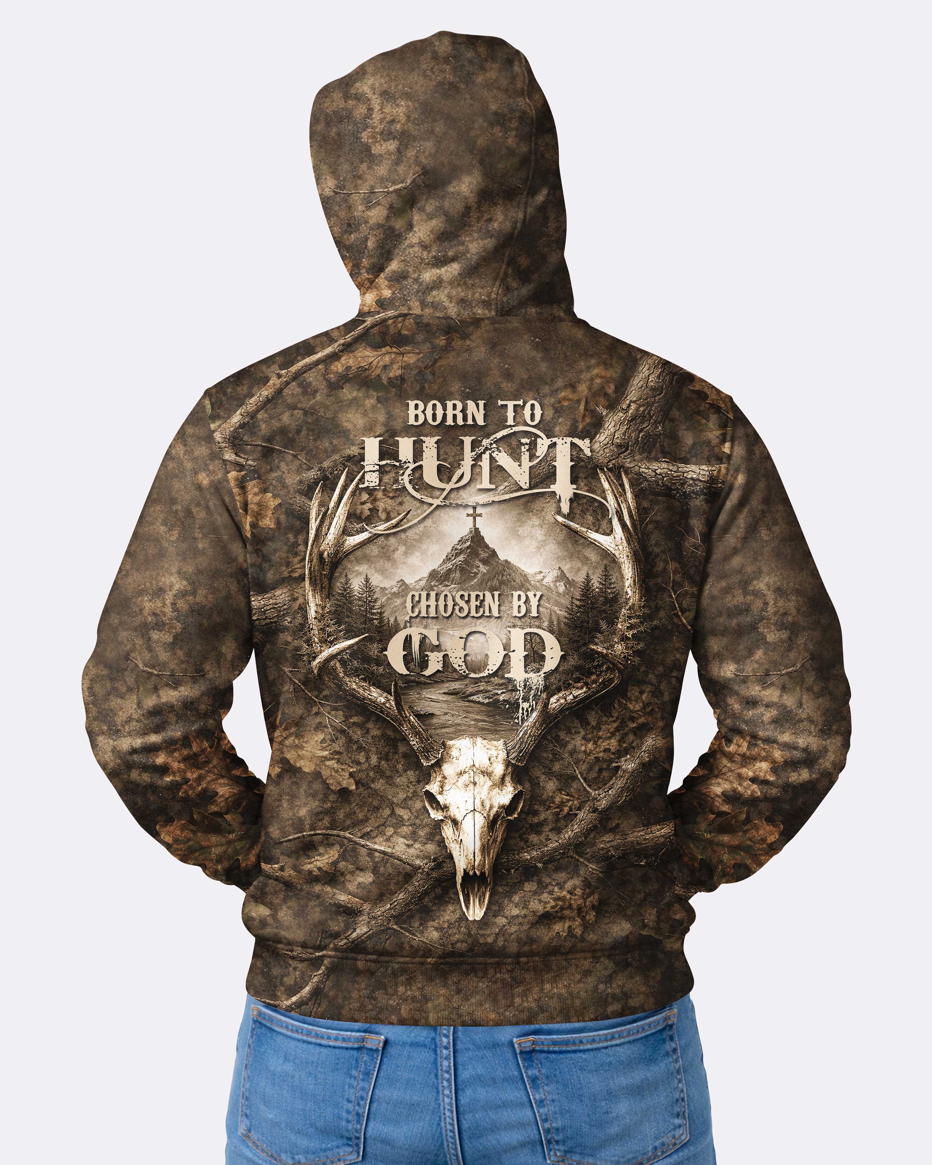 Born To Hunt Chosen By God Hoodie