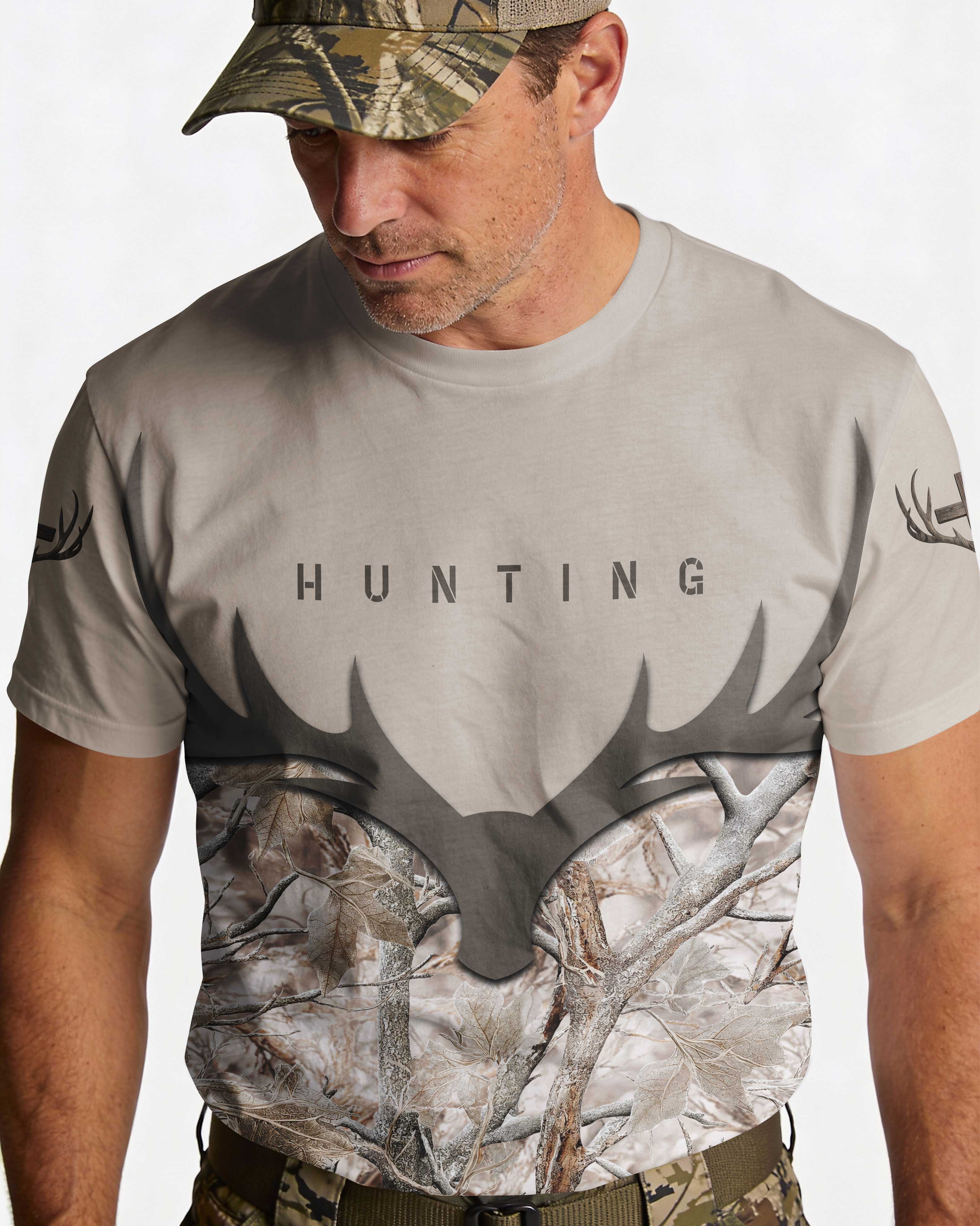 God Grant Me The Serenity To Accept The Things I Cannot Change, Courage To Change The Things I Can And The Wisdom To Know When To Just Go Hunting T-Shirt