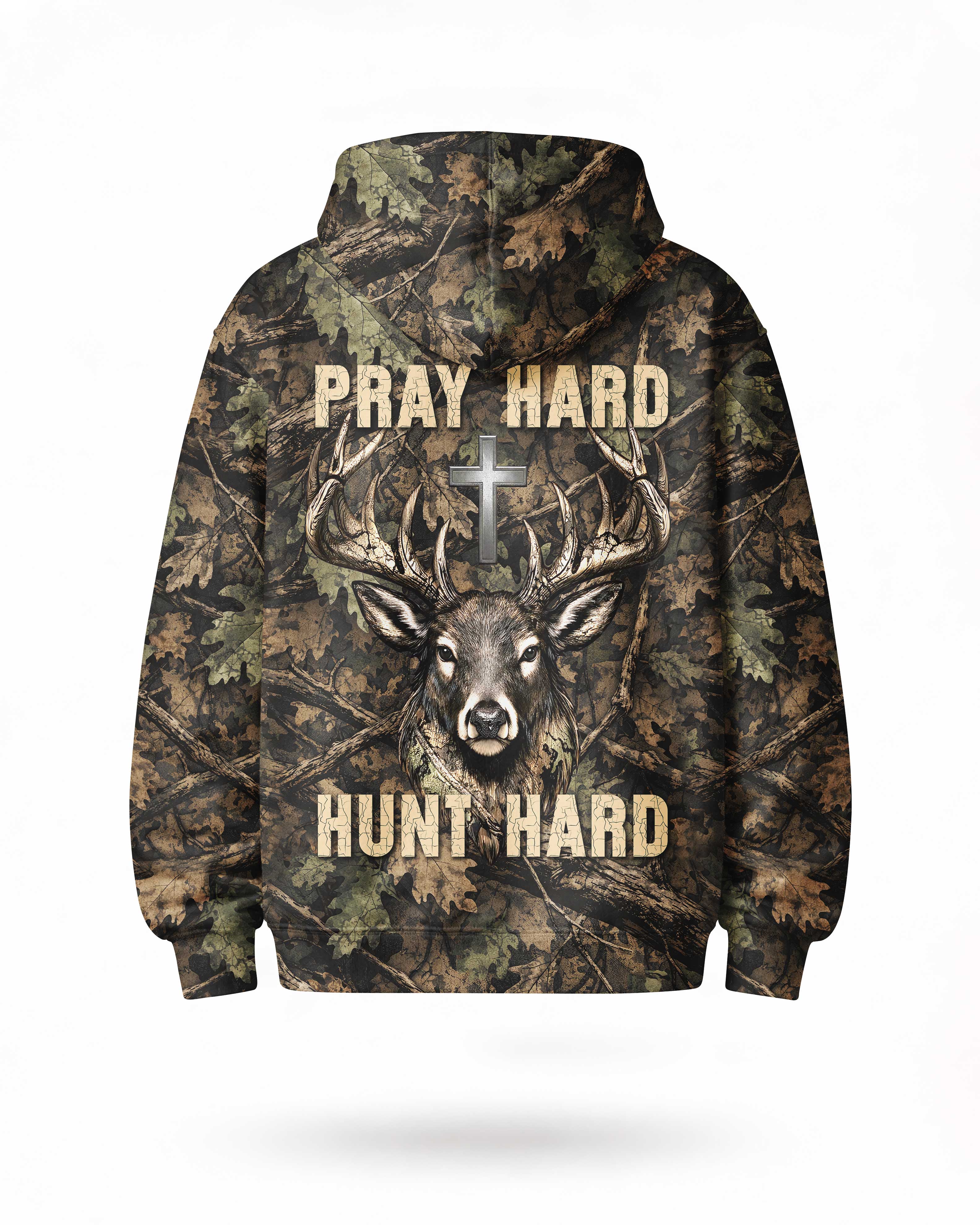 Pray Hard Hunt Hard Hoodie