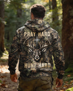 Pray Hard Hunt Hard Hoodie