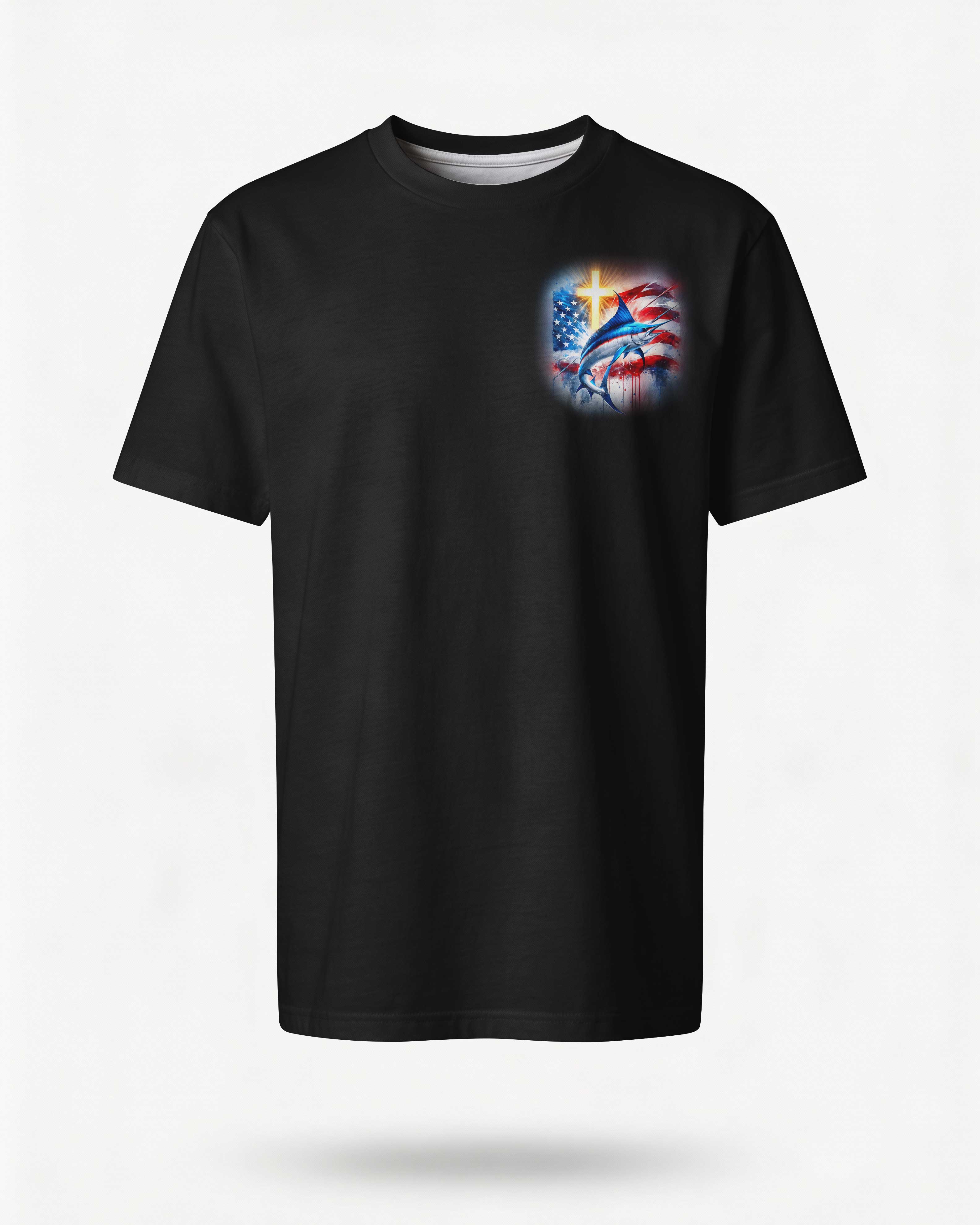 I've Got Fishing In My Veins And Jesus In My Heart T-Shirt Secondary image