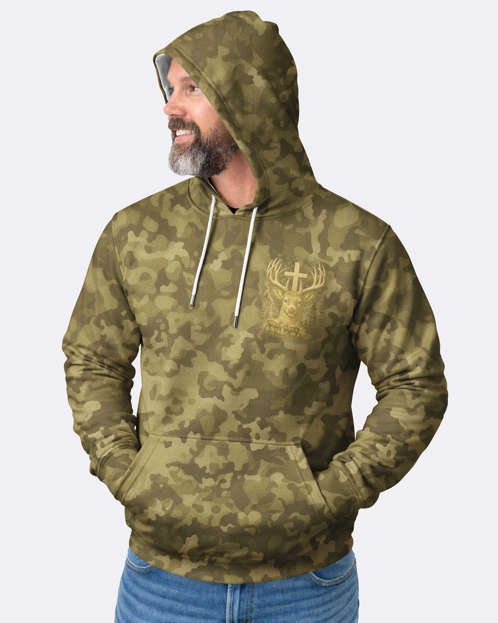 I've Got Hunting In My Veins And Jesus In My Heart Hoodie