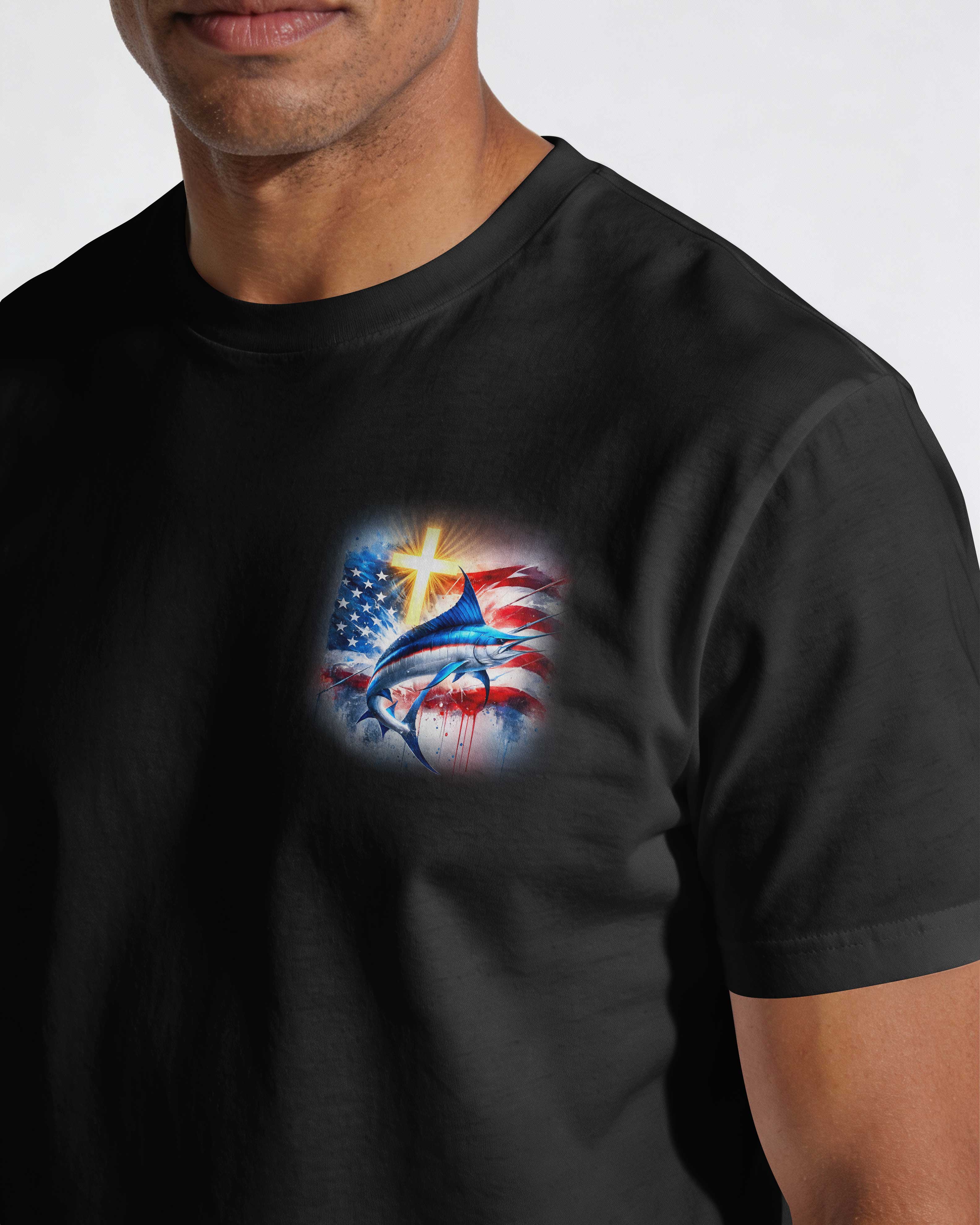 I've Got Fishing In My Veins And Jesus In My Heart T-Shirt