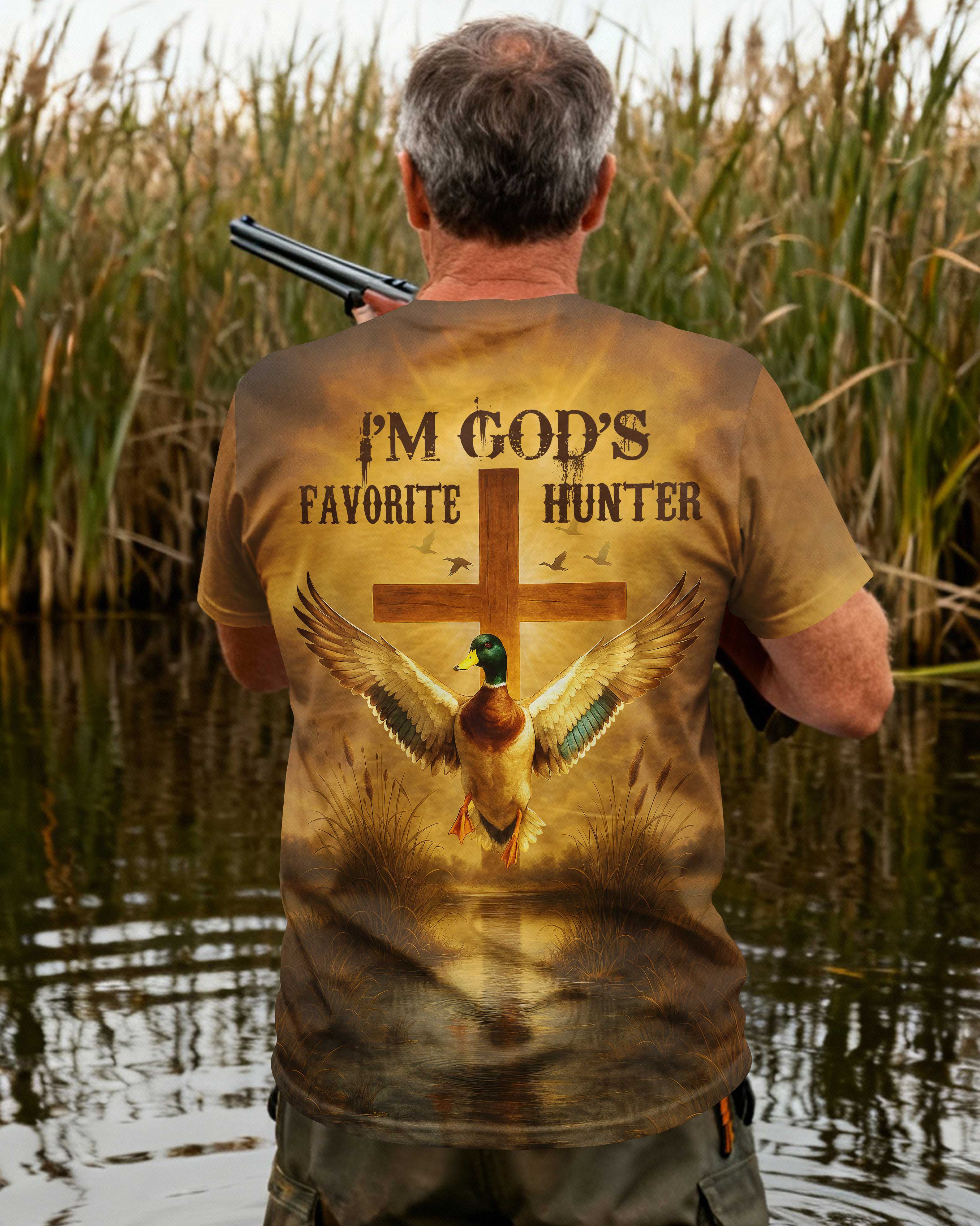 I'm God's Favorite Hunter T-Shirt