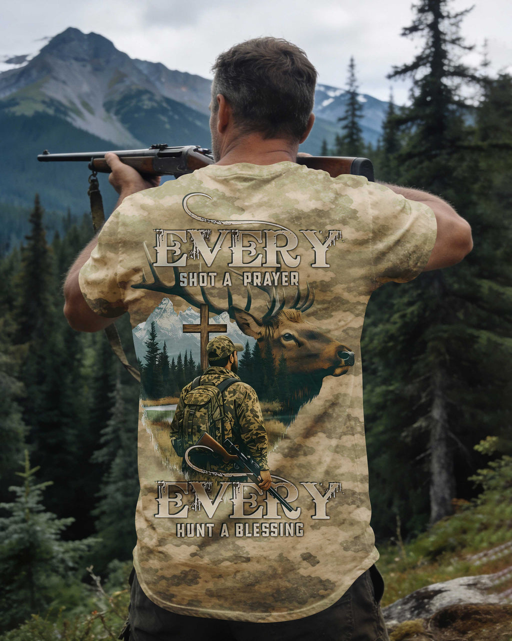Every Shot A Prayer Every Hunt A Blessing T-Shirt