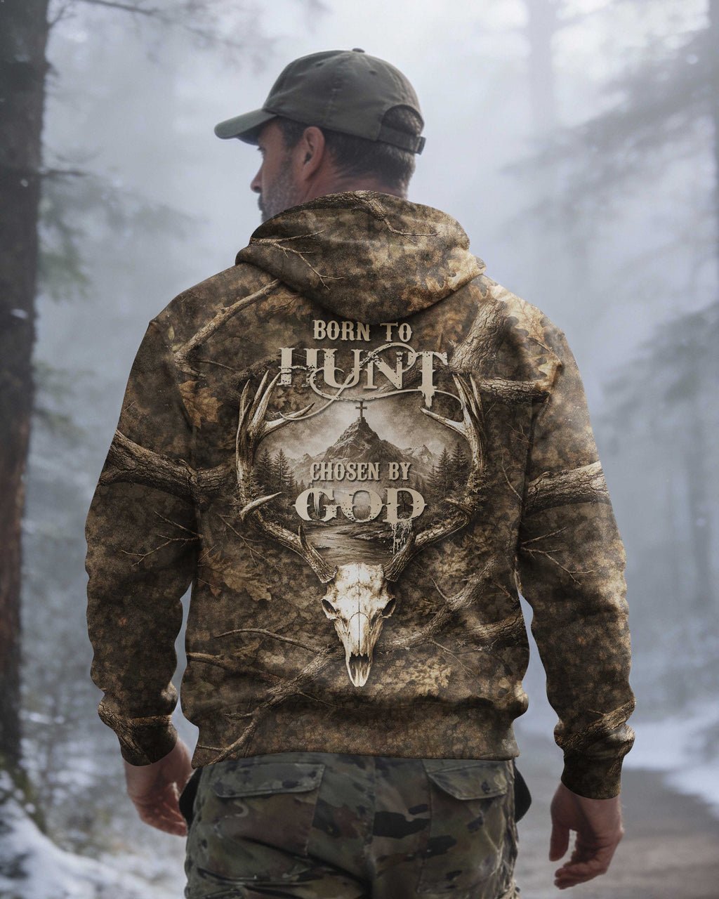 Born To Hunt Chosen By God Hoodie