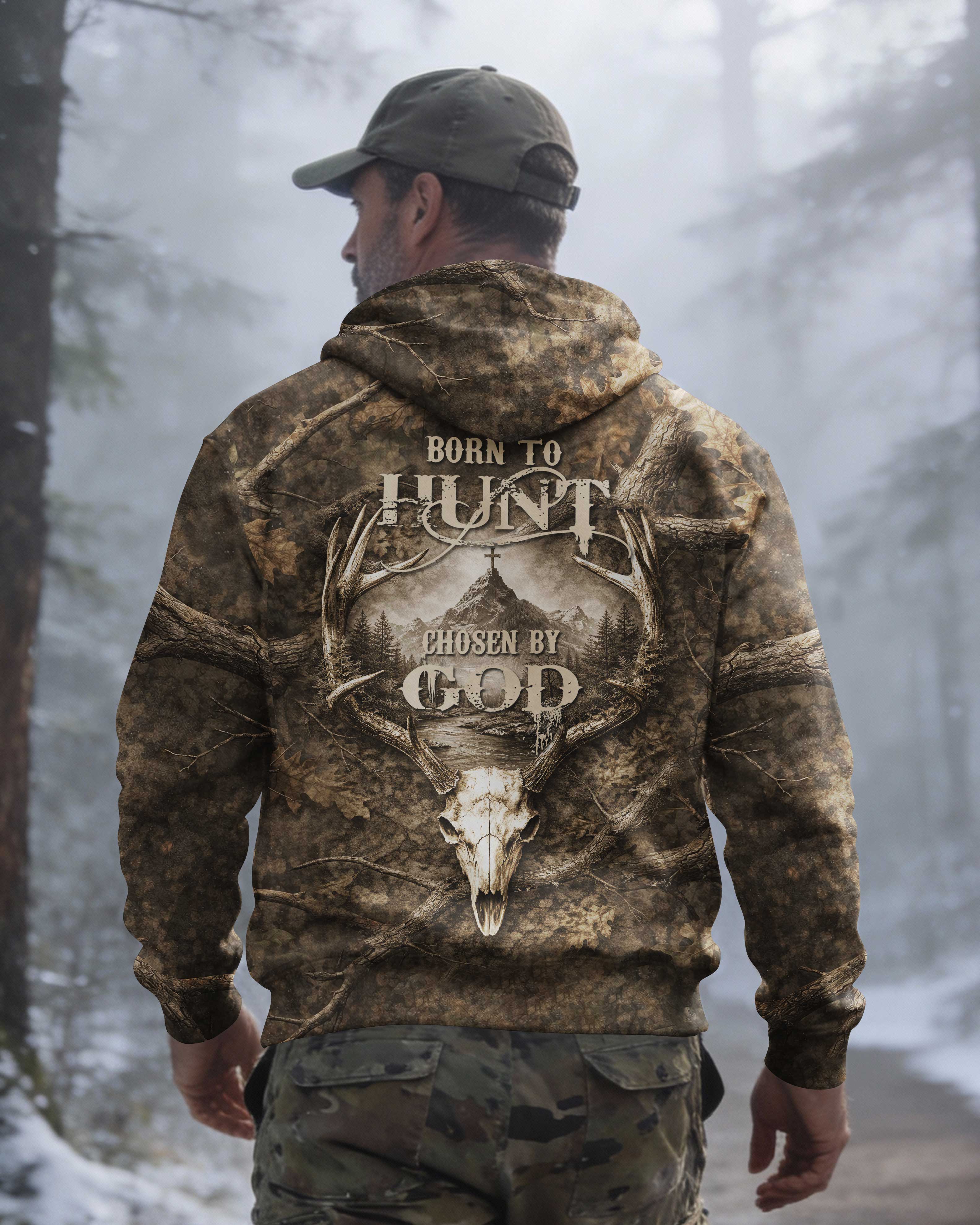 Born To Hunt Chosen By God Hoodie