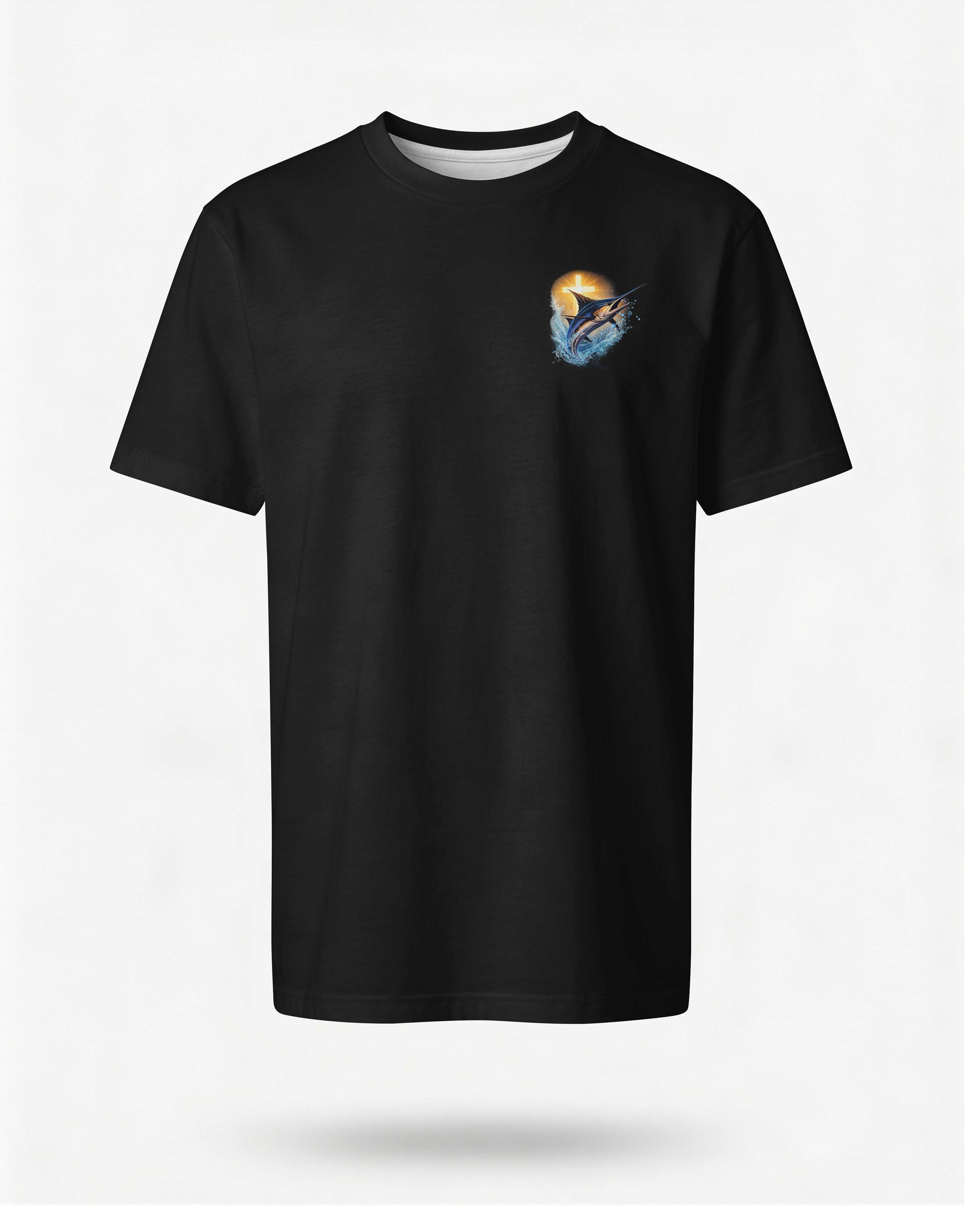 God Is My Savior Fishing Is My Therapy T-Shirt