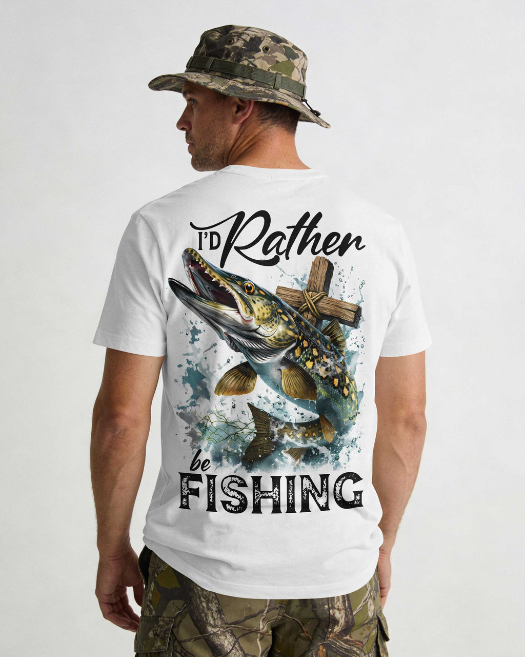 I'd Rather Be Fishing T-Shirt