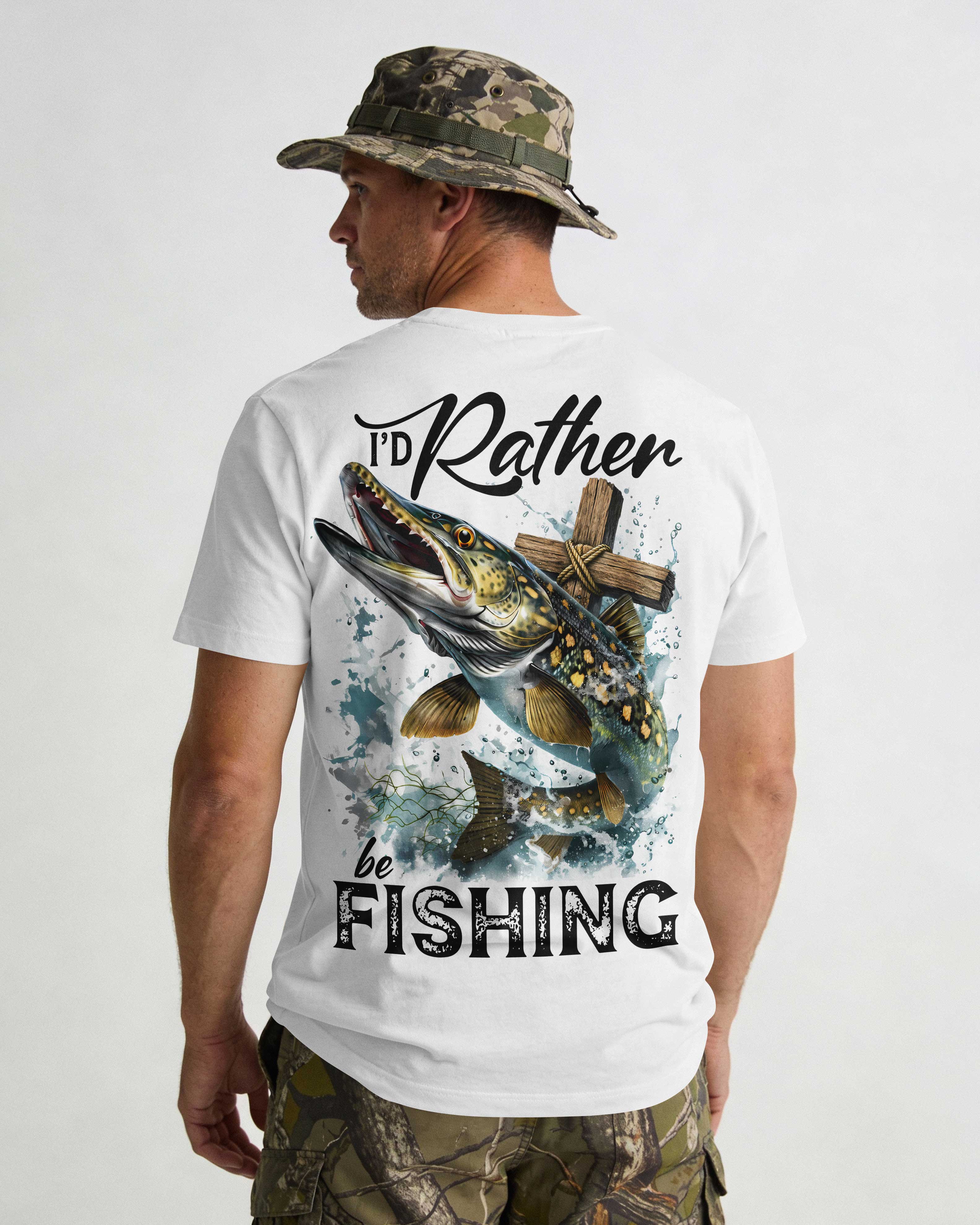 I'd Rather Be Fishing T-Shirt