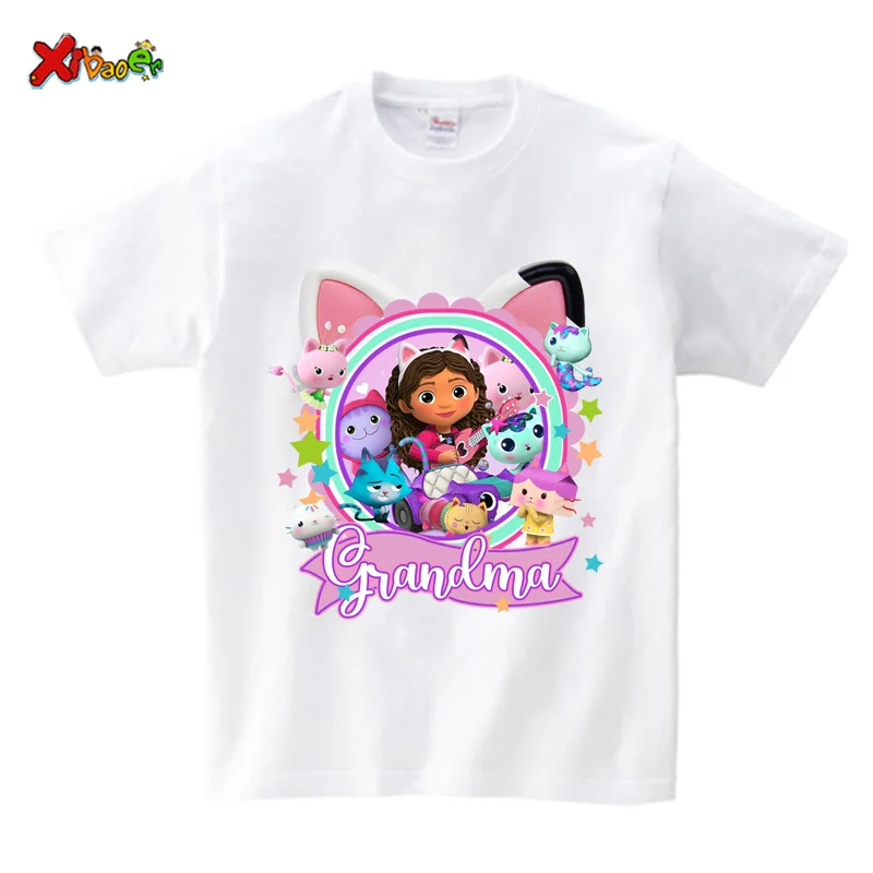 Girls Birthday Party T-shirt Custom Name Kids Matching Family Outfits Mom And Daughter Matching Clothes Family Look